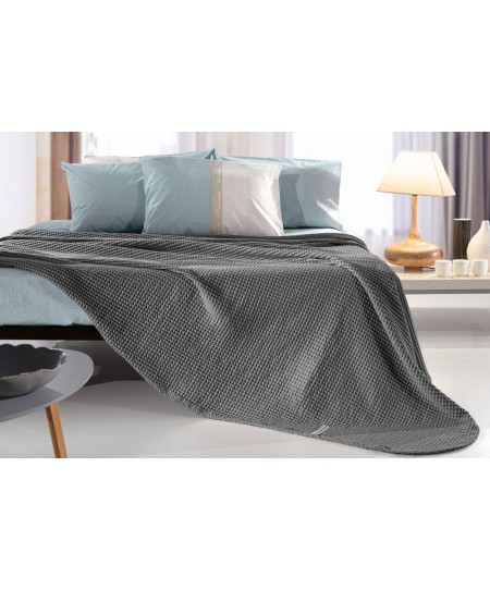 Κουβέρτα Eternity Anthracite 230x240