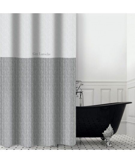 Κουρτίνα Μπάνιου TUDOR GREY 180Πx185Υ