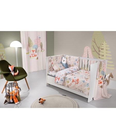 Σετ 3τμχ Βρεφική Προίκα Timber Pudra