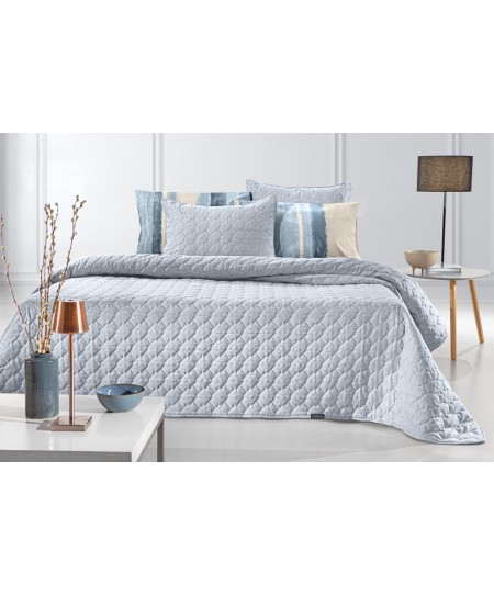Σετ 2τμχ Κουβερλί Kiara Blue 250x240