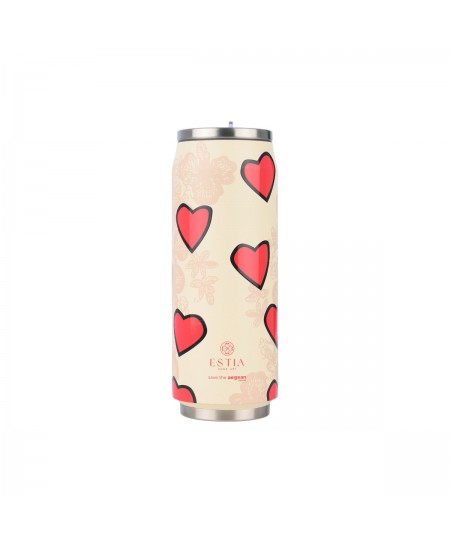 ESTIA ΘΕΡΜΟΣ TRAVEL CUP SAVE THE AEGEAN 500ml TENDER LACE