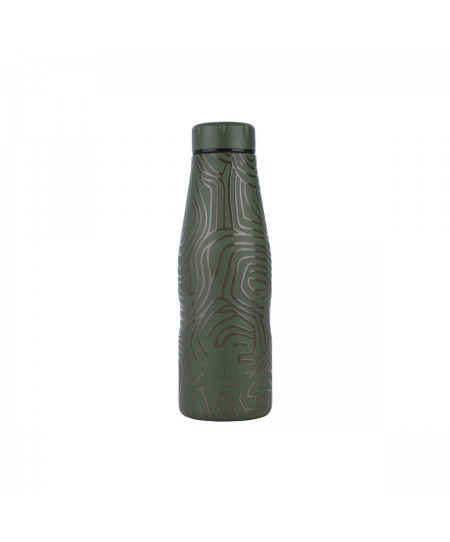 ESTIA ΘΕΡΜΟΣ TRAVEL FLASK SAVE THE AEGEAN 500ml OLIVE FLOW