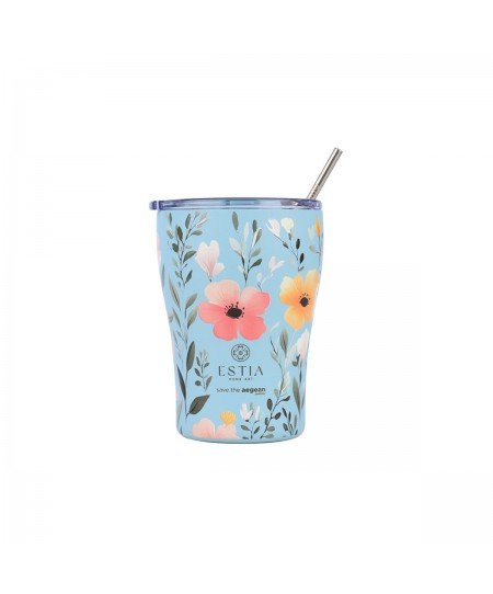 ESTIA ΘΕΡΜΟΣ COFFEE MUG SAVE THE AEGEAN 350ml SKY GARDEN