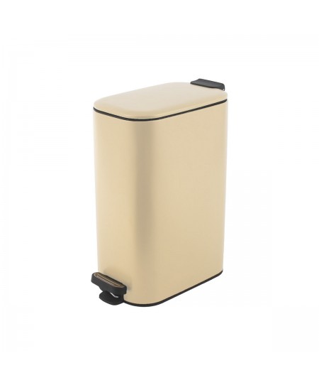 ESTIA ΚΑΔΟΣ ΑΠΟΡΡΙΜΑΤΩΝ SOFT CLOSE SLIM 30lt ΜΑΤ ΜΠΕΖ