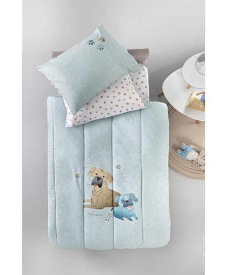 Παιδικό Πάπλωμα Paw Ciel Suede 160x220