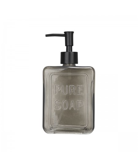 ESTIA ΑΝΤΛΙΑ ΣΑΠΟΥΝΙΟΥ PURE SOAP ΓΥΑΛΙΝΗ 520ml ΓΚΡΙ