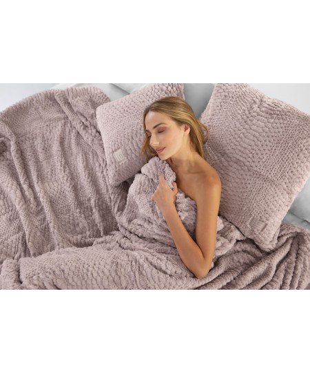 Σετ 2τμχ Κουβέρτα Crusty Old Pink 220X240