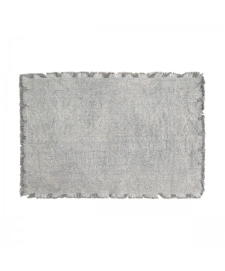 ESTIA ΣΟΥΠΛΑ LOOM 33x50cm ΜΕ ΚΡΟΣΣΙΑ ΓΚΡΙ