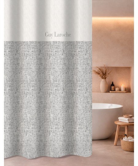 Κουρτίνα Μπάνιου Code Grey 240ΠX185Υ