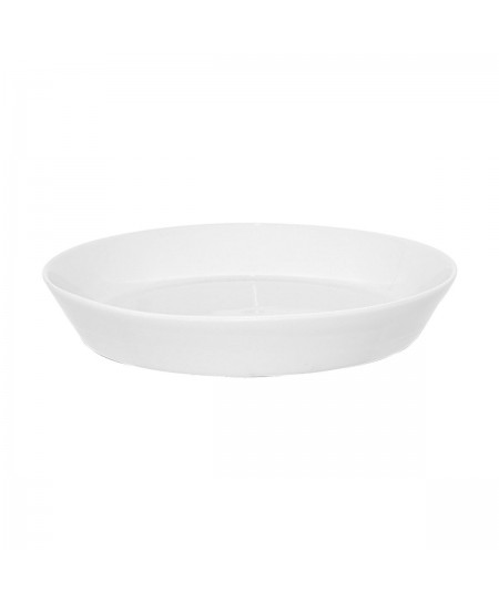 ESTIA ΠΙΑΤΟ ΒΑΘΥ KYRA 21cm ΛΕΥΚΟ