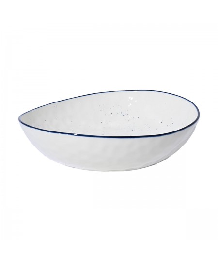 ESTIA ΠΙΑΤΟ ΒΑΘΥ PEBBLES ΠΟΡΣΕΛΑΝΙΝΟ 20cm