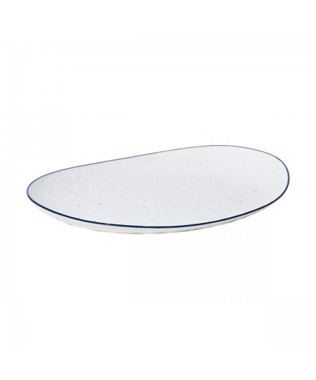ESTIA ΠΙΑΤΟ ΡΗΧΟ PEBBLES ΠΟΡΣΕΛΑΝΙΝΟ 28cm