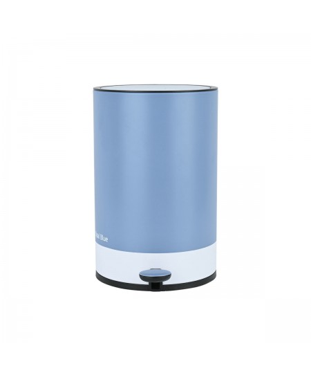 ESTIA ΧΑΡΤΟΔΟΧΕΙΟ ΜΠΑΝΙΟΥ TONE LAB SOFT CLOSE 6lt OPAL BLUE