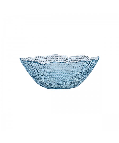 ESTIA ΜΠΟΛ ΓΥΑΛΙΝΟ ROCHE 16x5cm ΜΠΛΕ