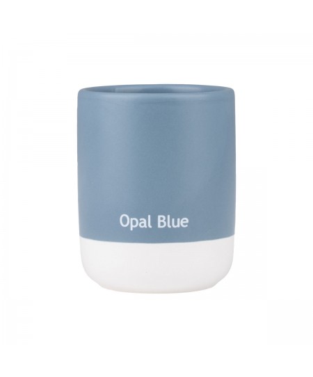 ESTIA ΠΟΤΗΡΑΚΙ ΜΠΑΝΙΟΥ TONE LAB ΚΕΡΑΜΙΚΟ OPAL BLUE