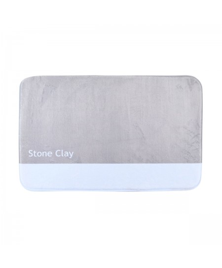 ESTIA ΤΑΠΕΤΟ ΜΠΑΝΙΟΥ TONE LAB 50x80cm STONE CLAY