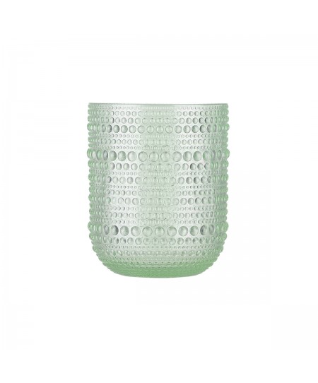 ESTIA ΠΟΤΗΡΙ ΝΕΡΟΥ ΧΑΜΗΛΟ DOTS ΓΥΑΛΙΝΟ 273ml ΠΡΑΣΙΝΟ