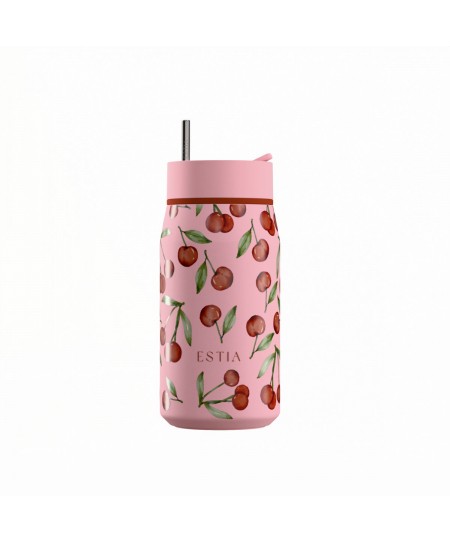 ESTIA ΘΕΡΜΟΣ LENS SAVE THE AEGEAN 360ml CHERRY ROSE