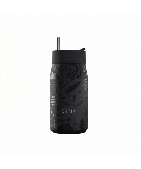 ESTIA ΘΕΡΜΟΣ LENS SAVE THE AEGEAN 360ml NOIR ECHO