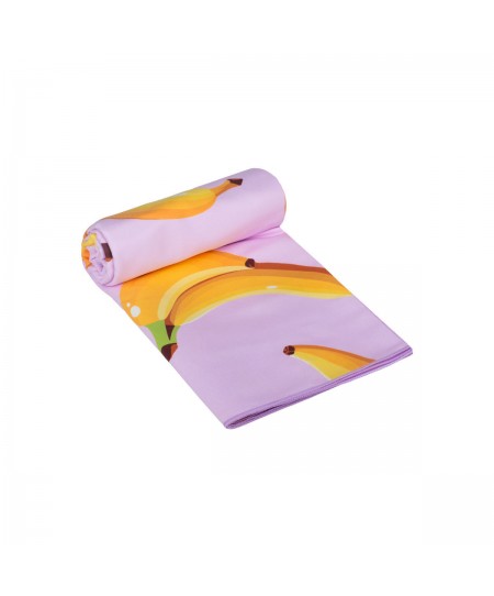 ESTIA ΠΕΤΣΕΤΑ ΘΑΛΑΣΣΗΣ MICROFIBER ΜΕ ΤΣΑΝΤΑΚΙ BANANA MOOD 90Χ180