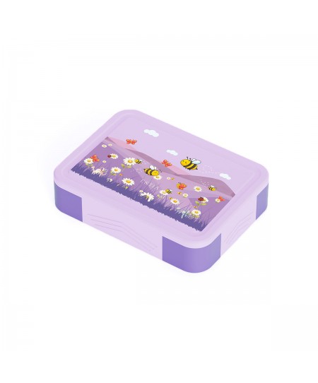 ESTIA ΠΑΙΔΙΚΟ ΦΑΓΗΤΟΔΟΧΕΙΟ SAVE THE AEGEAN 1330ml ΜΕ 5 ΘΗΚΕΣ GARDEN FRIENDS