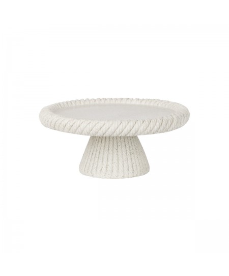 ESTIA ΒΑΣΗ ΣΕΡΒΙΡΙΣΜΑΤΟΣ NYRA 21.3x9.5cm IVORY