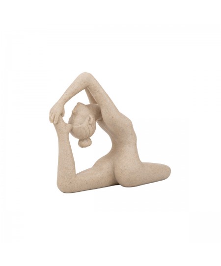ESTIA ΔΙΑΚΟΣΜΗΤΙΚΗ ΦΙΓΟΥΡΑ YOGA NYRA 20.8x9.2x19cm IVORY
