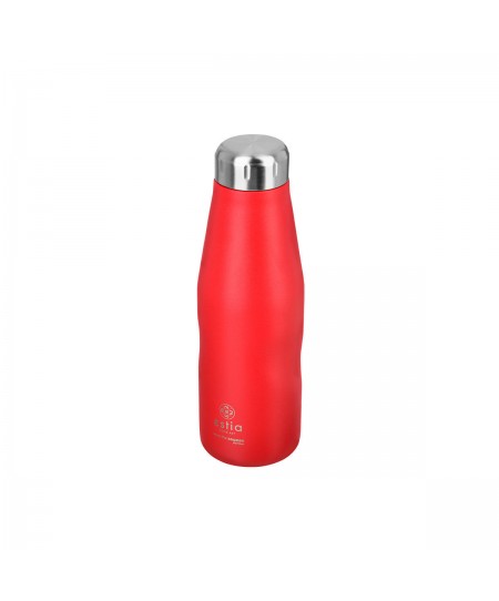 ΘΕΡΜΟΣ TRAVEL FLASK SAVE THE AEGEAN 500ml MATTE RED 01-8543, ESTIA