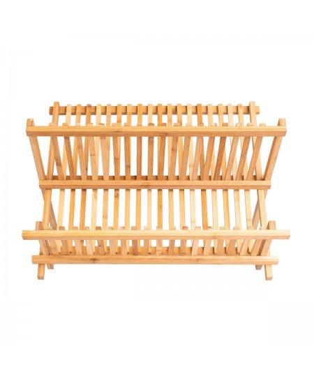 ESTIA ΠΙΑΤΟΘΗΚΗ BAMBOO ESSENTIALS ΑΝΑΔΙΠΛΟΥΜΕΝΗ 2 ΕΠΙΠΕΔΩΝ 42x27.5x38cm 01-12977