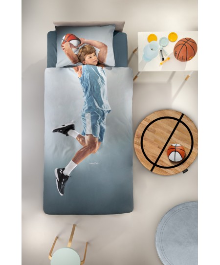 Παπλωματοθήκη & μαξιλαροθήκη HOOP Cotton 160x225
