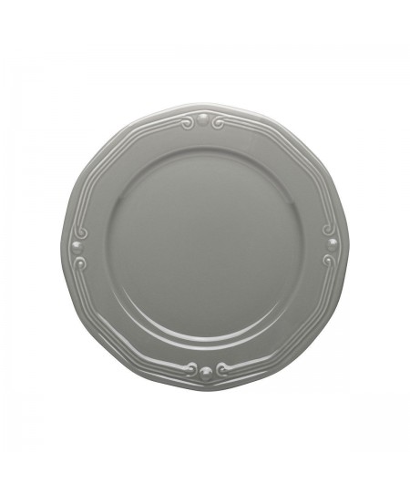 ESTIA ΠΙΑΤΟ ΡΗΧΟ ATHÉNÉE ΠΟΡΣΕΛΑΝΙΝΟ ΑΝΑΓΛΥΦΟ 27cm GREY 07-13653