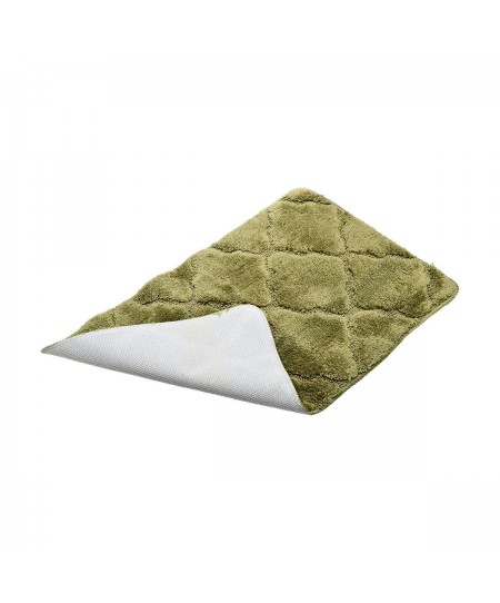 ESTIA ΤΑΠΕΤΟ ΜΠΑΝΙΟΥ MICROFIBER 70x45cm ΑΝΤΙΟΛΙΣΘΗΤΙΚΟ OLIVE GREEN 02-14896