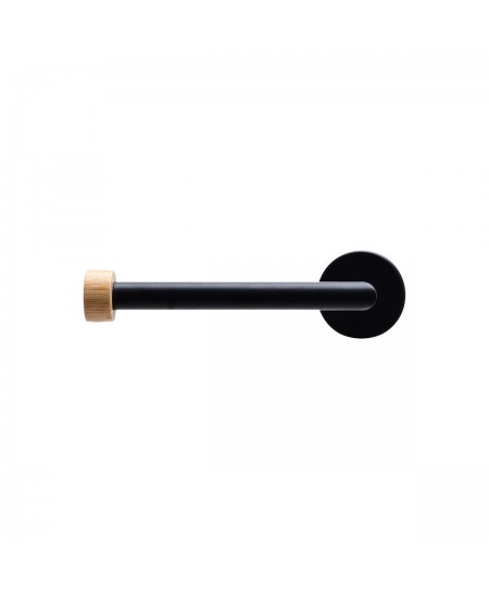 ESTIA ΧΑΡΤΟΘΗΚΗ ΕΠΙΤΟΙΧΙΑ BAMBOO ESSENTIALS ΜΕΤΑΛΛΙΚΗ ΜΑΥΡΗ 02-14766