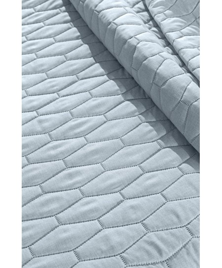 Σετ Κουβερλί 2τμχ. Diamante Light Petrol 250x240