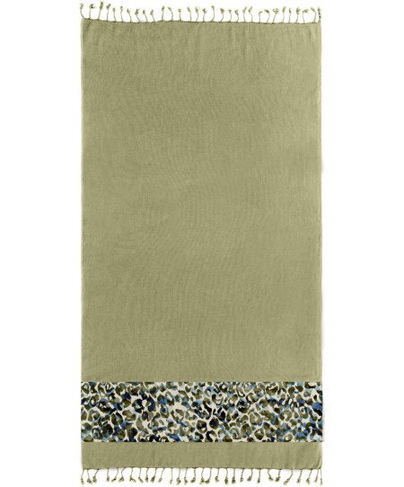Πετσέτα Θαλάσσης Pestemal 18 Khaki 90x170