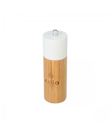 ESTIA ΜΥΛΟΣ ΓΙΑ ΑΛΑΤΙ/ΠΙΠΕΡΙ BAMBOO ESSENTIALS 5x16cm ΛΕΥΚΟΣ 01-19631