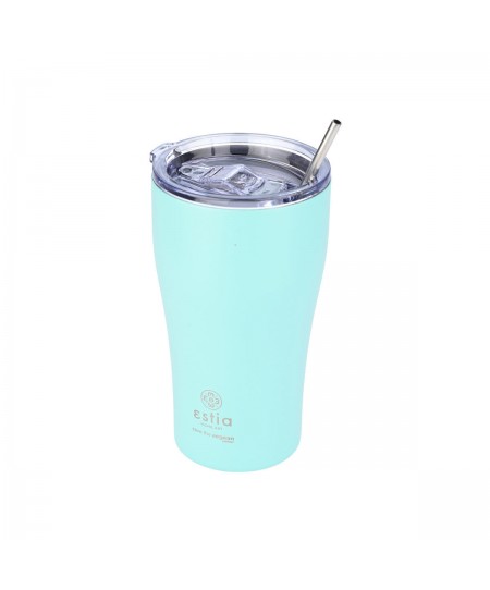 ESTIA ΘΕΡΜΟΣ COFFEE MUG SAVE THE AEGEAN 500ml BERMUDA GREEN