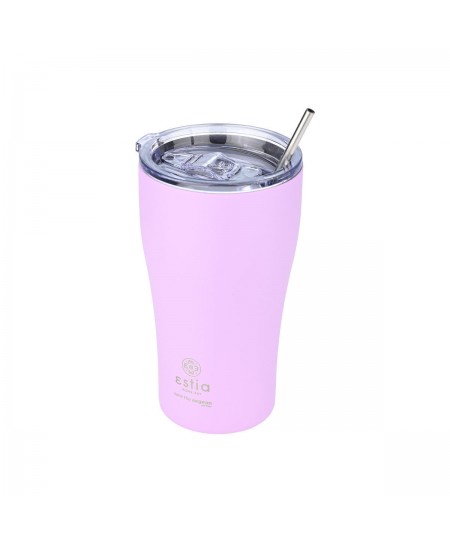ESTIA ΘΕΡΜΟΣ COFFEE MUG SAVE THE AEGEAN 500ml LAVENDER PURPLE