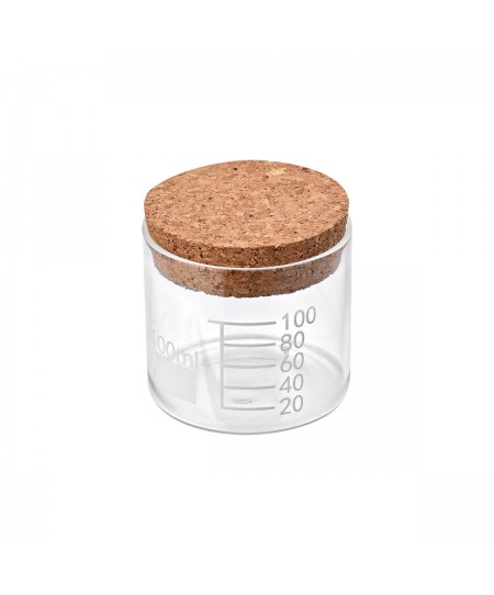 ESTIA ΔΟΧΕΙΟ ΑΠΟΘΗΚΕΥΣΗΣ ΓΥΑΛΙΝΟ 200ml ΜΕ ΚΑΠΑΚΙ ΦΕΛΛΟΥ