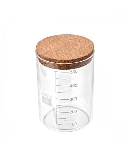 ESTIA ΔΟΧΕΙΟ ΑΠΟΘΗΚΕΥΣΗΣ ΓΥΑΛΙΝΟ 800ml ΜΕ ΚΑΠΑΚΙ ΦΕΛΛΟΥ