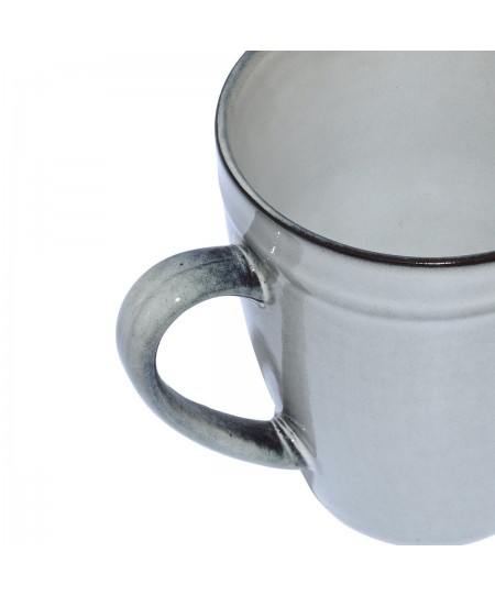 ESTIA ΚΟΥΠΑ ΚΑΦΕ DELINE STONEWARE 480ml DOVE 07-24468, 6 TEM
