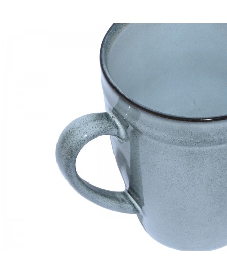 ESTIA ΚΟΥΠΑ ΚΑΦΕ DELINE STONEWARE 480ml PACIFIC