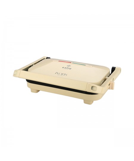 ESTIA ΤΟΣΤΙΕΡΑ IVORIS 2 ΘΕΣΕΩΝ 1300w ΜΕ ΑΝΤΙΚΟΛΛΗΤΙΚΕΣ ΠΛΑΚΕΣ 06-19150