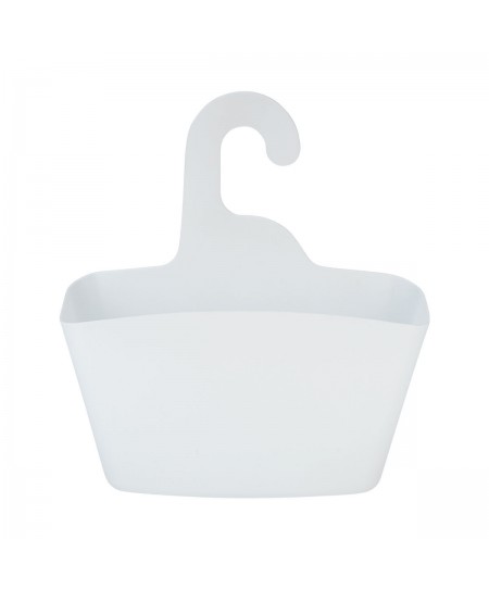 ESTIA ΘΗΚΗ ΟΡΓΑΝΩΣΗΣ ΜΠΑΝΙΟΥ ΚΡΕΜΑΣΤΗ 24x7x25cm ΛΕΥΚΗ