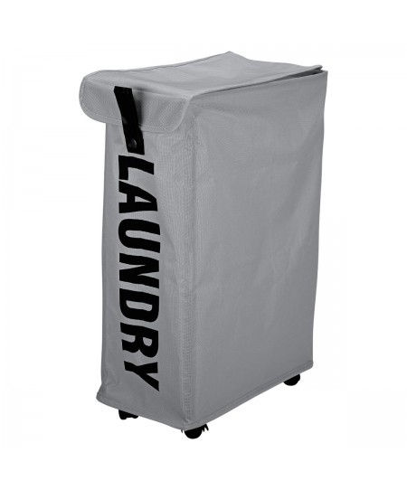 ESTIA ΚΑΛΑΘΙ ΑΠΛΥΤΩΝ ΜΕ ΡΟΔΑΚΙΑ ΓΚΡΙ 45lt