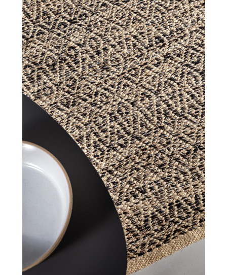 Χαλί Vivendi Black 70x160εκ.