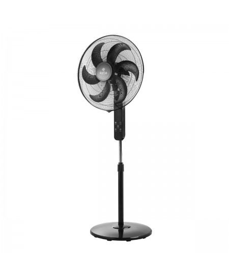 ESTIA ΑΝΕΜΙΣΤΗΡΑΣ ΣΤΑΝΤ ΕΠΙΔΑΠΕΔΙΟΣ BOW 45cm 75w ΜΑΥΡΟΣ ΜΕ ΤΗΛΕΧΕΙΡΙΣΤΗΡΙΟ