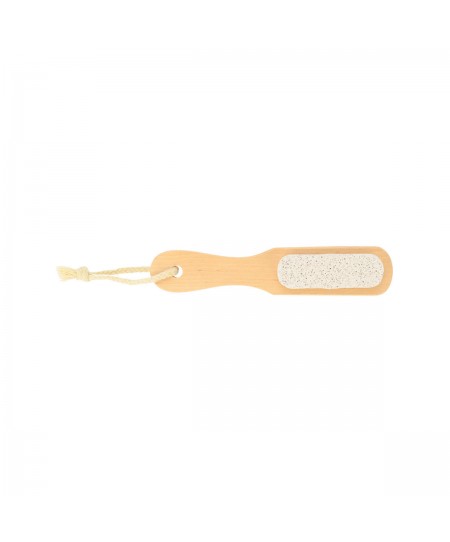 ESTIA ΒΟΥΡΤΣΑ ΠΟΔΙΩΝ ELIXIR BAMBOO ΜΕ ΕΛΑΦΡΟΠΕΤΡΑ 18x3.5x4cm 02-27377