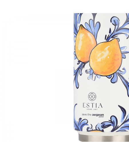 ESTIA ΘΕΡΜΟΣ TRAVEL CUP SAVE THE AEGEAN 500ml AMALFI COAST