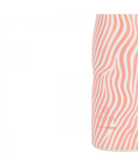 ESTIA ΘΕΡΜΟΣ TRAVEL FLASK SAVE THE AEGEAN 500ml SOFT RIPPLE 